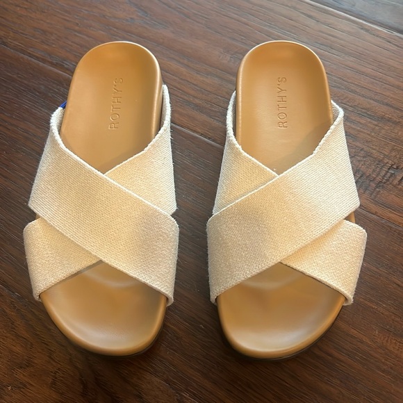 Rothy's The Weekend Slide Hemp Oat - Picture 6 of 11